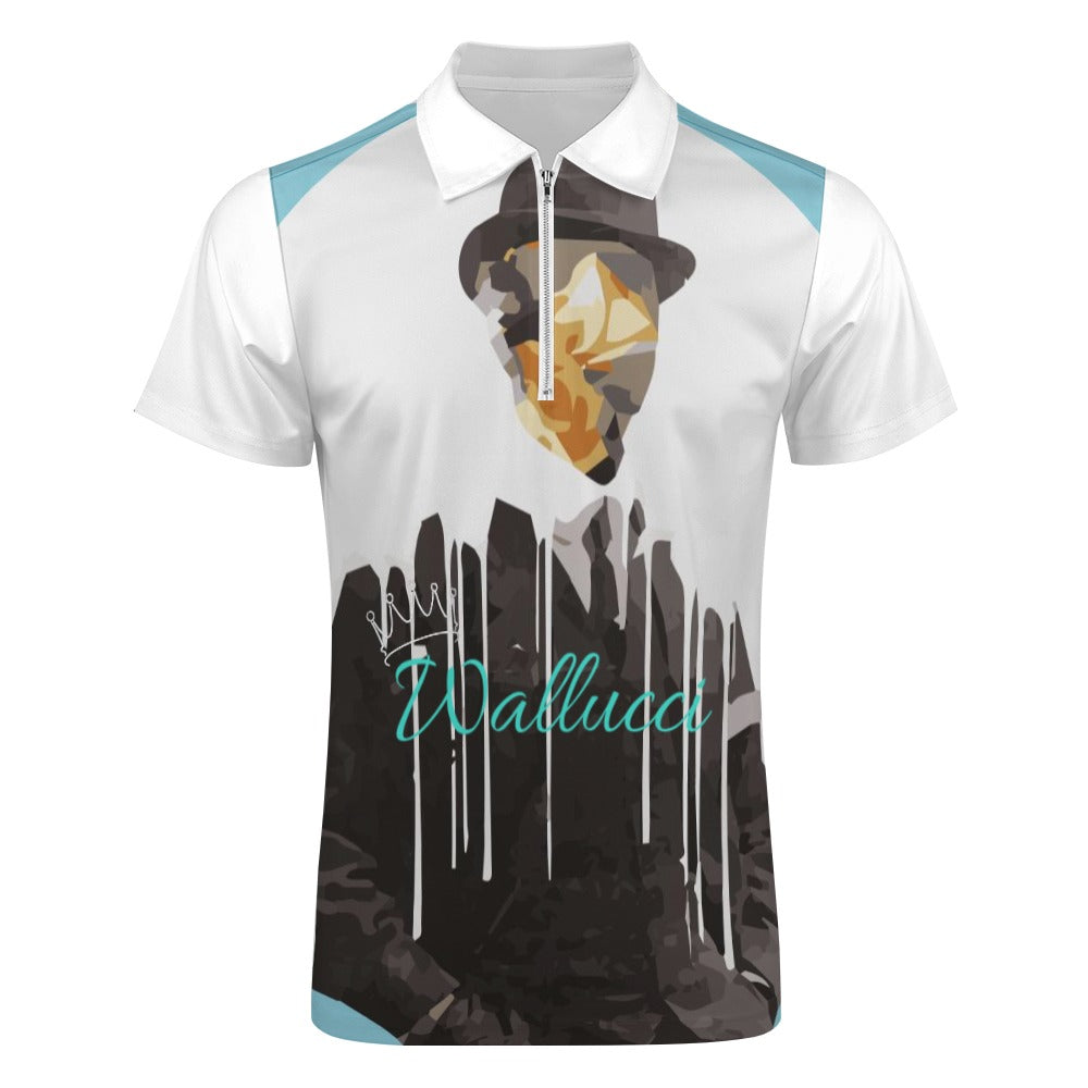 Wallucci Crown Short sleeve polo shirt